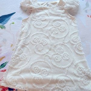 Zara Girls White Dress - Size 13/14
